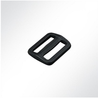 LYSEL® Schieber Stopper Gleiter Regulator Gurtstecker (100-tlg) schwarz 2 cm