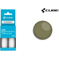 Cube Lackstift Set olive matt