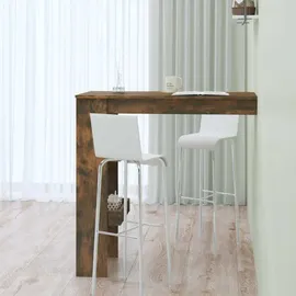 vidaXL Wand-Bartisch 102 x 45 x 103,5 cm Räuchereiche
