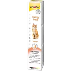 GIMCAT Energy Paste Extra 50g bietet eine umfassende Unterstützung für den Körper Ihrer Katze