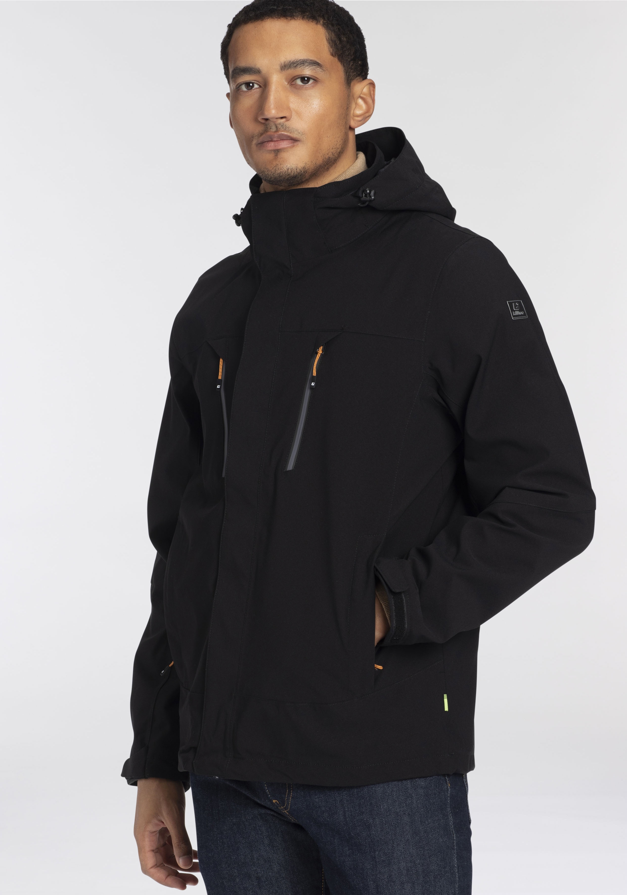 Killtec Outdoorjacke, mit Kapuze Killtec schwarz L