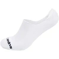 SUPER.NATURAL Sn Invisible Kurze Socken - Fresh White - EU 39-42