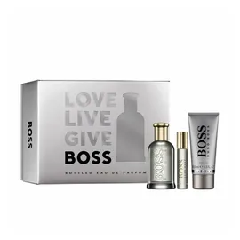 HUGO BOSS Boss Bottled Christmas Edition Eau de Parfum 100 ml + Shower Gel 100 ml + Eau de Parfum 10 ml Geschenkset