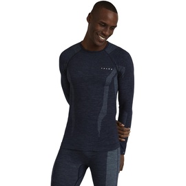 Falke Wool Tech langarm Unterhemd Herren 6116 space blue XXL