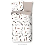 Muller Textil Good Morning Federn Weiß 155 x 220 cm + 80 x 80 cm
