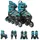 Byox Inliner 2 in 1 Double Blau 30-33