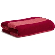 Möve Superwuschel Handtuch 50 x 100 cm ruby/coral