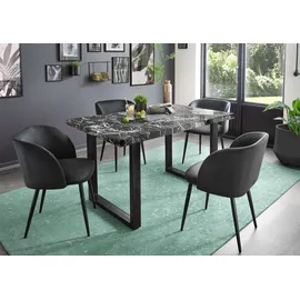 Paroli Manger 140 x 90 x 75 cm schwarz