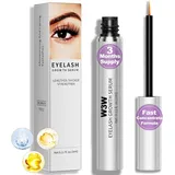 HOUSN Wimpernserum,Lash Serum,Wimpernserum Ohne Hormone,Vollere und Längere Wimpern,Intensiver Booster für das Wimpernwachstum,Einfach Anzuwendender Wimpernpflege-Applikator