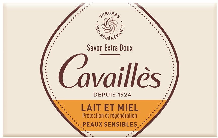 Rogé Cavaillès savon surgras lait miel 150 g savon