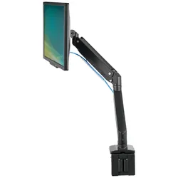 hama Monitorenarm »FULLMOTION«, schwarz, für alle TFT-/LCD-/LED-Monitore - schwarz | weiss