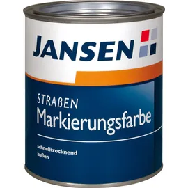 Jansen Straßenmarkierungsfarbe Weiß matt 2,5 l