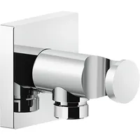 GESSI Rilievo, Wandanschlussbogen 1/2 und Halterung für die Handbrause, eigensicher, 59161031, Farbe: Chrom