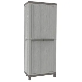 Terry Kunststoffschrank C-Wood 2680  (L x B x H: 39 x 68 x 170 cm, Traglast Einlegeboden: 20 kg)