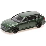 Minichamps 410018017 1:43 AUDI RS 6 Avant - 2019 - Matt Green