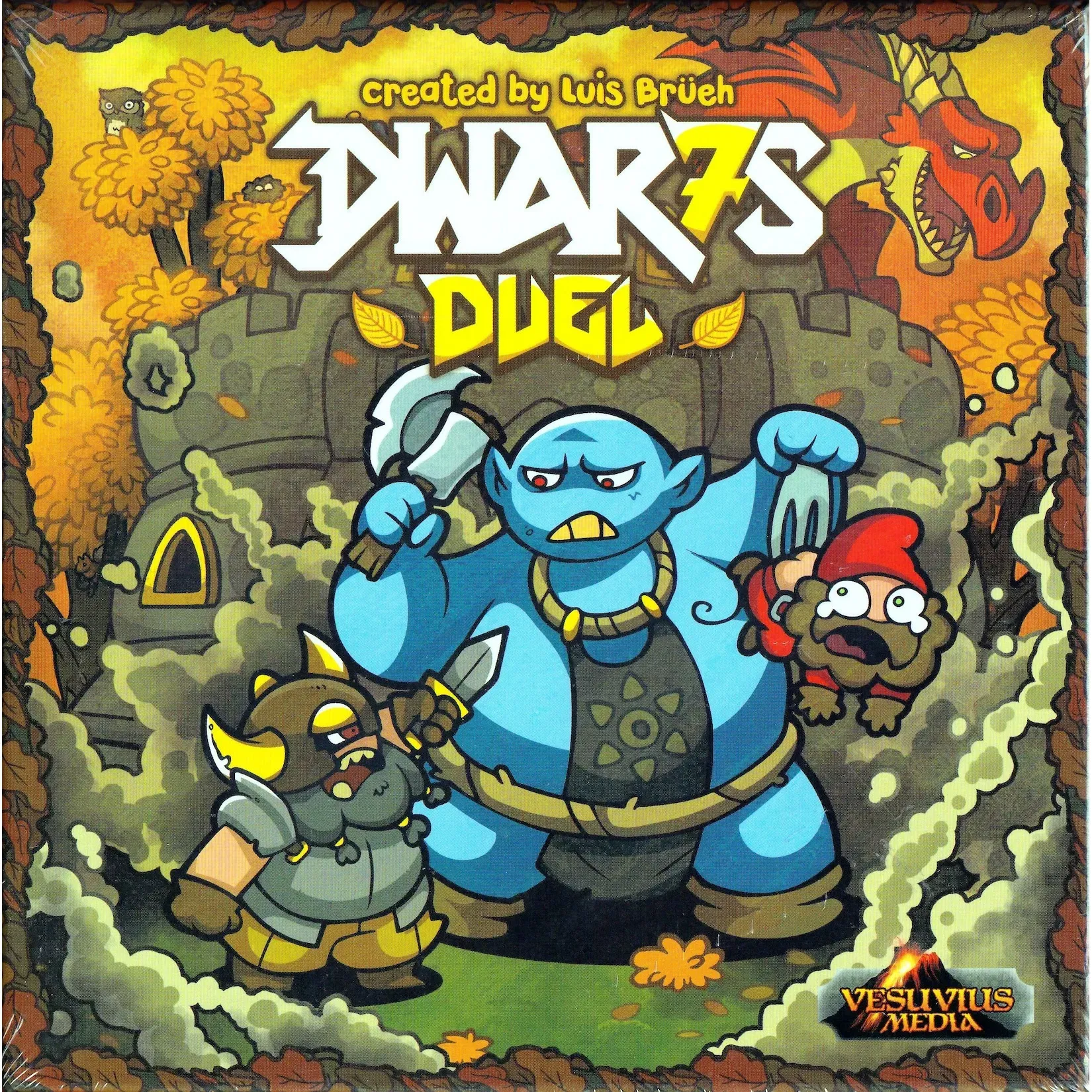 Vesuvius Media Dwar7s Duell Brettspiel