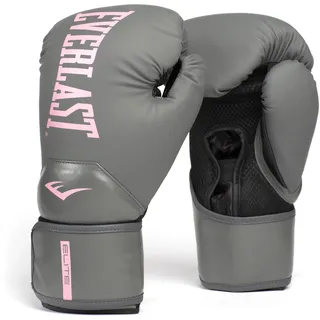 EVERLAST Elite 2 Kunstleder-boxhandschuhe - Grey – Pink - 10 oz