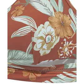 SUNSEEKER Triangel-Bikini-Top Damen rostrot-bedruckt Gr.38 Cup C/D