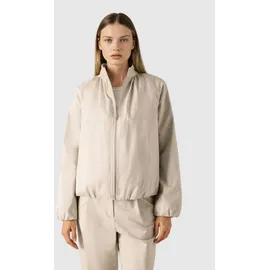Maerz Muenchen Blouson MAERZ MUENCHEN "Maerz Muenchen 181801 Blousonjacke Damen Bekleidung", Damen, Gr. 40, beige (braun), 96% Baumwolle, 4% Elasthan, Bündchen, Jacken Blouson