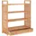 vidaXL Schuhregal 70 x 81 x 27 cm mit Schublade Nussbaum braun