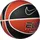 Nike Elite All Court 8P 2.0 deflated Basketball aus Gummi und Synthetikleder in der Farbe Amber/White/metallic Silver/Black, 7,