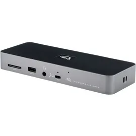 OWC Thunderbolt 4 Dock, Dockingstation - grau/schwarz, USB, SD