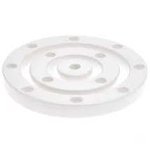 Rico Design Keramik Kerzenringe weiß 3 Stk