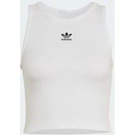 adidas Essential Ribbed Tanktop weiß XS