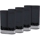 Schwarzes Toilettenpapier - 3-lagig - Renova Black Label - Toilettenpapier - Luxuriöses, weiches und originelles - 4er Pack (24 Rollen)