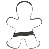 Städter 041332 Ausstechform Lebkuchenmann, Edelstahl, Silber,20, 5 cm