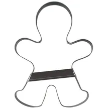 Städter 041332 Ausstechform Lebkuchenmann, Edelstahl, Silber,20, 5 cm