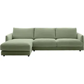 Schöner Wohnen Eckcouch Polyester L-Form 5-Sitzer Grün