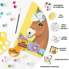 Ravensburger CreArt Malen nach Zahlen 1 St. Pferd mit Blumen