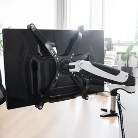 HJH Office VM-A4 Nicht-VESA-Adapter-Set für Monitorhalterung 15 - 27 Zoll Schwarz