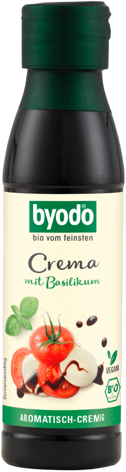 Byodo Crema mit Basilikum 150ml Bio