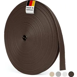 BAUHELD 50m Rollladengurt 14mm Braun
