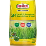 Substral 3 in 1 Komplett-Rasendünger gegen Unkraut & Moos für 400 m2