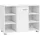VASAGLE Waschbeckenunterschrank 30 x 90 x 60 cm Wolkenweiß