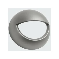 ESYLUX MD-W Abdeckkappe, Edelstahl-Optik