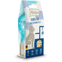 MJAMJAM leckere Snackbox 40g Katzensnack zartes Entenbrustfilet
