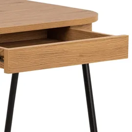 AC Design Schreibtisch Blueton natur / Weiß
