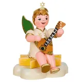 Hubrig Volkskunst GmbH Engelbub mit Balalaika - 6,5 cm