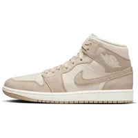 Jordan Air Jordan 1 Mid SE Damenschuh - Beige,Weiß - 42