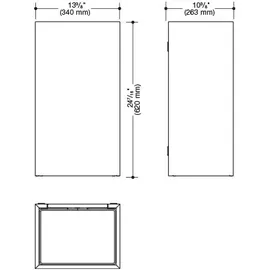 Hewi System 900 60 l Weiß