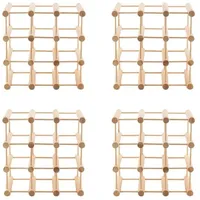 Proregal Weinregal 36 x 36 x 24 cm Natur