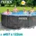 Intex Greywood Prism Frame Pool Set 457 x 122 cm inkl. Filterpumpe