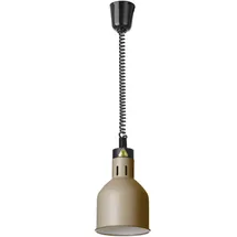 HENDI Verstellbare zylindrische Wärmelampe, HENDI, Beige, 230V/250W, ⌀175x(H)250mm