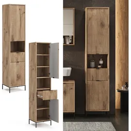 Vicco Eliza Viking Oak 40 x 190 cm mit Tür und Schublade