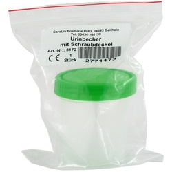 Urinbecher mit Schraubdeckel