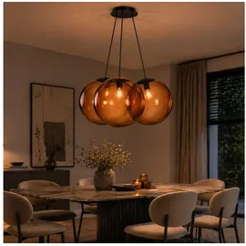 s.luce Orb Cluster 3-flg. 50 cm Rund/Kupfer Verlauf